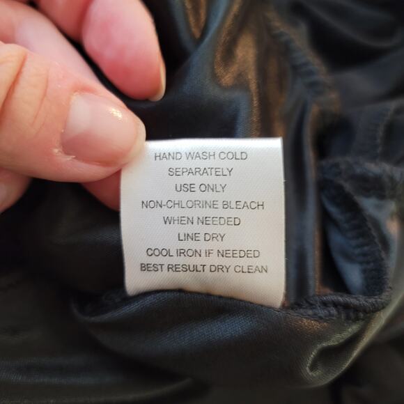 Romeo and Juliet‎ Couture Purple and Black Long Sleeve Tiered Ruffle Dress Large - Picture 5 of 6